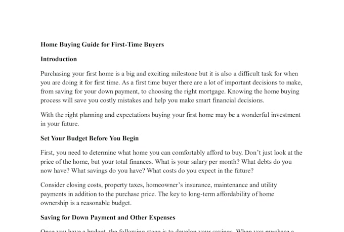 write engaging finance articles and personal finance blogs